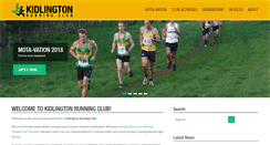 Desktop Screenshot of kidlingtonrunning.org.uk